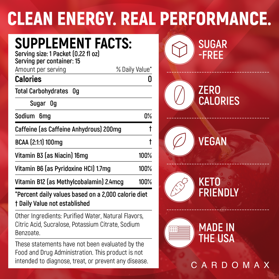 Energy: Black Cherry 15 count