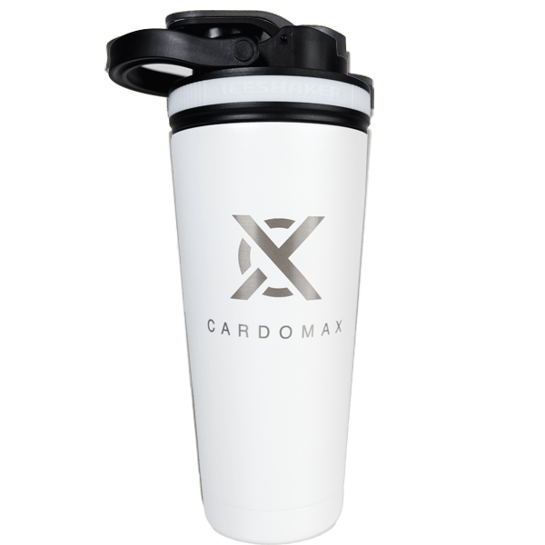 CardoMax Bottles White Ice Shaker 26oz