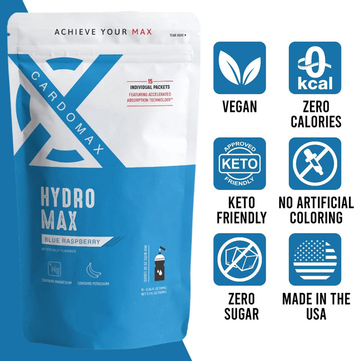 CardoMax Hydration: Blue Raspberry 15 count